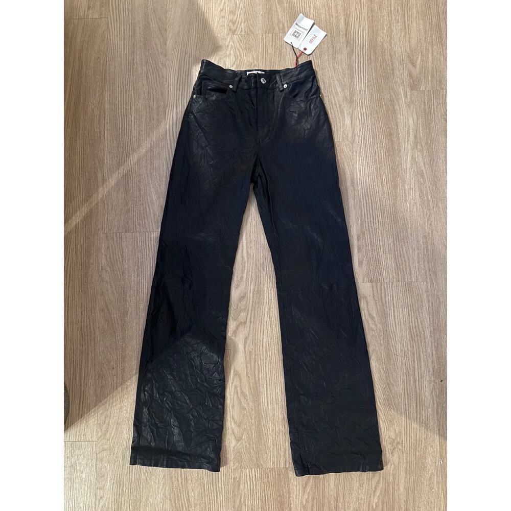 Zadig & Voltaire x DÉFILÉ Leather Trousers NWT